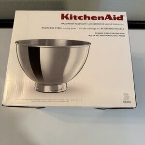 KitchenAid 3-Quart Mixing Bowl Stand Mixer Stainless Steel KB3SS